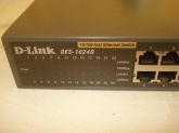 Switch D-link Des-1024d P/ Rack Ou Mesa 24 Portas 10/100