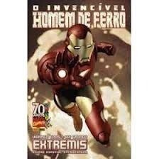 O Invencivel Homem De Ferro Extremis Encadernado Panini